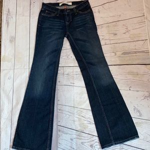 Boot cut dark wash jeans